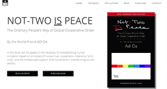 Desktop Screenshot of da-peace.org